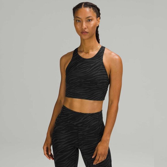 lululemon athletica Other - LULULEMON Wunder Train Long-Line Bra Size 6 Medium Support, C/D Cups